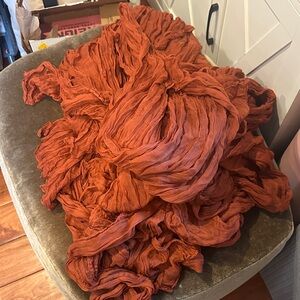 6- 10foot terracotta cheesecloth